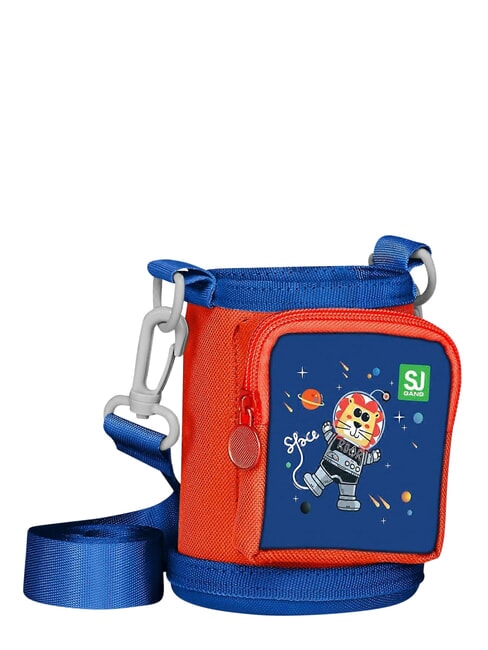 SJ Wasserflasche mit geformtem Verschluss Navy blau - Thermosflaschen