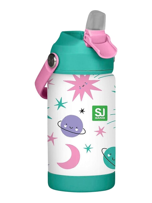 SJ Wasserflasche mit geformtem Verschluss rosa - Thermosflaschen