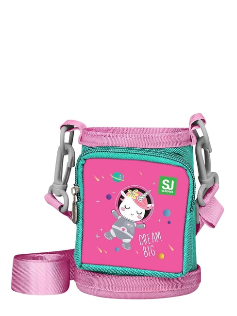 SJ Wasserflasche mit geformtem Verschluss rosa - Thermosflaschen