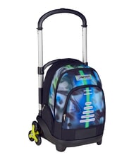 SEVEN WRITE DOWN 3-r&auml;driger Trolley-Rucksack, abnehmbar Metall - Rucks&auml;cke mit Trolleyfunktion - 3