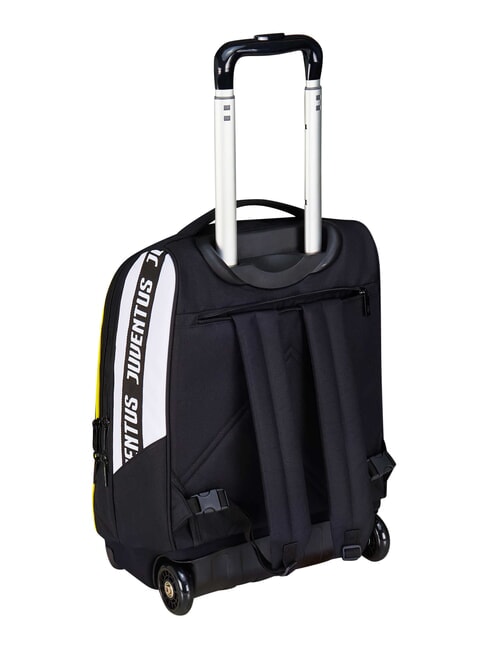 MAGIC GOAL Juventus Trolley-Rucksack, 2 R&auml;der, fest STREIFEN SCHWARZ / WEISS - Rucks&auml;cke mit Trolleyfunktion