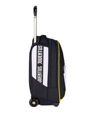 JUVENTUS MAGIC GOAL Juventus Trolley-Rucksack, 2 R&auml;der, fest STREIFEN SCHWARZ / WEISS - Rucks&auml;cke mit Trolleyfunktion - 2