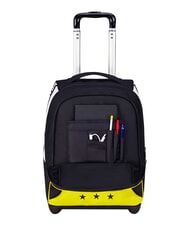 JUVENTUS MAGIC GOAL Juventus Trolley-Rucksack, 2 R&auml;der, fest STREIFEN SCHWARZ / WEISS - Rucks&auml;cke mit Trolleyfunktion - 6
