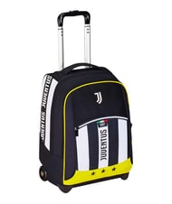 JUVENTUS MAGIC GOAL Juventus Trolley-Rucksack, 2 R&auml;der, fest STREIFEN SCHWARZ / WEISS - Rucks&auml;cke mit Trolleyfunktion - 3