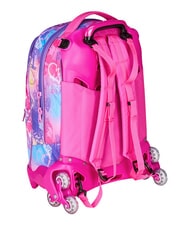 SJGANG TINYPATCH GIRL 3-r&auml;driger Trolley-Rucksack, abnehmbar SCHWARZ GESTREIFTER WALD - Rucks&auml;cke mit Trolleyfunktion - 10