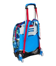 SJGANG FANTASYS BOY 3-r&auml;driger Trolley-Rucksack, abnehmbar KIEFERNNADEL - Rucks&auml;cke mit Trolleyfunktion - 10