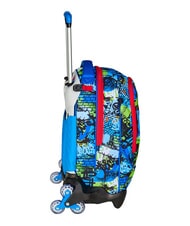 SJGANG FANTASYS BOY 3-r&auml;driger Trolley-Rucksack, abnehmbar KIEFERNNADEL - Rucks&auml;cke mit Trolleyfunktion - 2