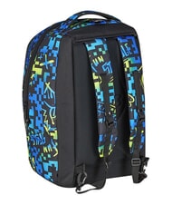 SEVEN SCRIBBLED FLAME Abnehmbarer 2-Rad-Trolley-Rucksack KIEFERNNADEL - Rucks&auml;cke mit Trolleyfunktion - 6