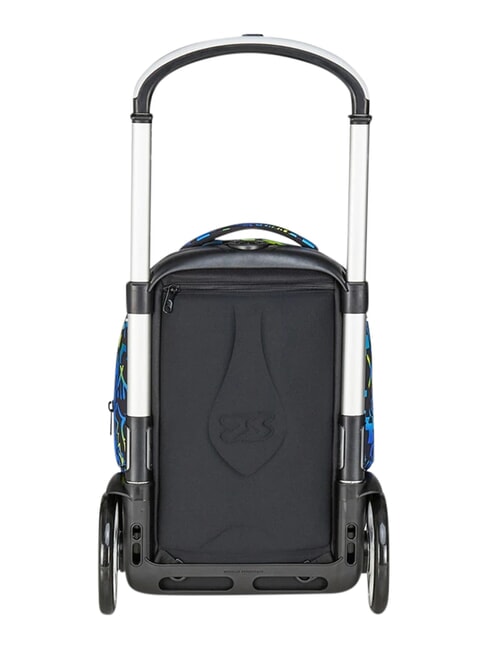 SCRIBBLED FLAME Abnehmbarer 2-Rad-Trolley-Rucksack KIEFERNNADEL - Rucks&auml;cke mit Trolleyfunktion