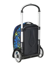 SEVEN SCRIBBLED FLAME Abnehmbarer 2-Rad-Trolley-Rucksack KIEFERNNADEL - Rucks&auml;cke mit Trolleyfunktion - 9