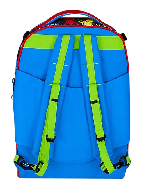 GAME-LED 3-r&auml;driger Trolley-Rucksack, abnehmbar FEUERROT - Rucks&auml;cke mit Trolleyfunktion