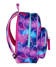 SJGANG SJ EVER MULTIHEART GIRL Rucksack mit zwei F&auml;chern royalviol - Rucks&auml;cke f&uuml;r Schule &amp; Freizeit - 2