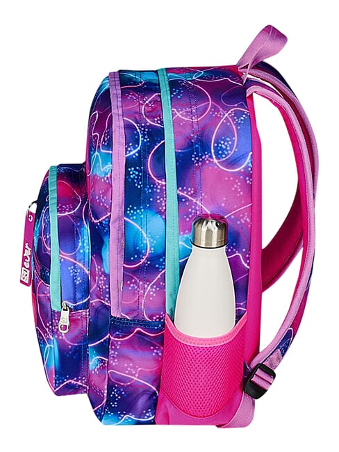 SJ EVER MULTIHEART GIRL Rucksack mit zwei F&auml;chern royalviol - Rucks&auml;cke f&uuml;r Schule &amp; Freizeit