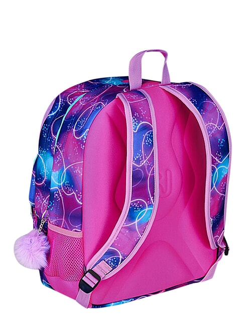 SJ EVER MULTIHEART GIRL Rucksack mit zwei F&auml;chern royalviol - Rucks&auml;cke f&uuml;r Schule &amp; Freizeit