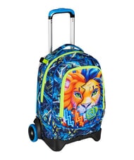 SJGANG CUCCIOLI Abnehmbarer 2-Rad-Trolley-Rucksack KIEFERNNADEL - Rucks&auml;cke mit Trolleyfunktion - 4