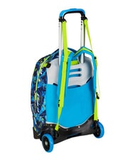 SJGANG CUCCIOLI Abnehmbarer 2-Rad-Trolley-Rucksack KIEFERNNADEL - Rucks&auml;cke mit Trolleyfunktion - 6