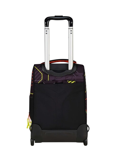 FLUO BATTLE 2-r&auml;driger Trolley-Rucksack, fest montiert cmi8 - Rucks&auml;cke mit Trolleyfunktion