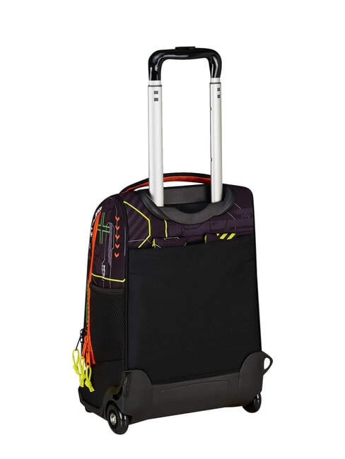 FLUO BATTLE 2-r&auml;driger Trolley-Rucksack, fest montiert cmi8 - Rucks&auml;cke mit Trolleyfunktion