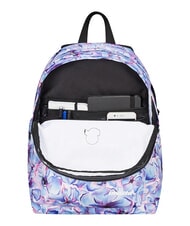 INVICTA NEW WAY Rucksack mit zwei F&auml;chern helle Blumen - Rucks&auml;cke f&uuml;r Schule &amp; Freizeit - 6