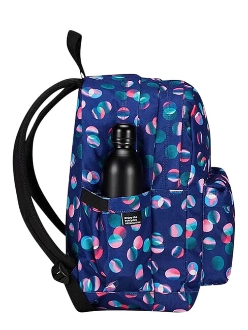 NEW WAY Rucksack mit zwei F&auml;chern S&uuml;&szlig;igkeiten-Tupfen - Rucks&auml;cke f&uuml;r Schule &amp; Freizeit