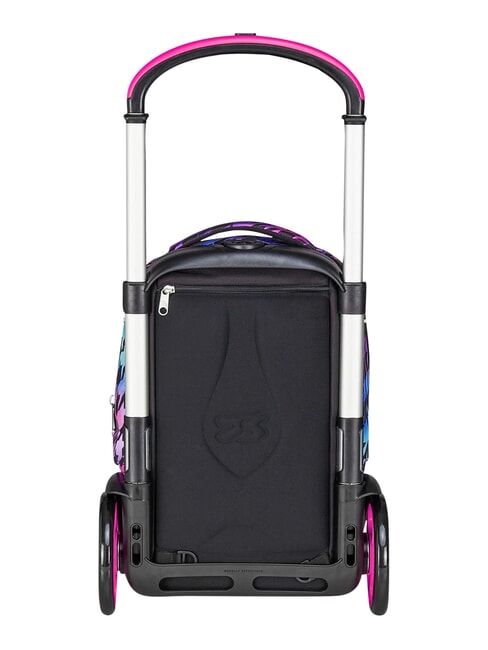 GLOW LOVE Abnehmbarer 2-Rad-Trolley-Rucksack Schwarz - Rucks&auml;cke mit Trolleyfunktion