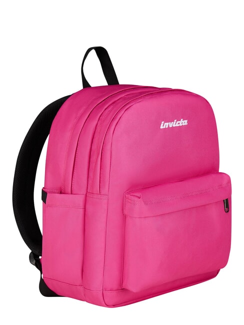 NEW WAY Rucksack mit zwei F&auml;chern Himbeerrose - Rucks&auml;cke f&uuml;r Schule &amp; Freizeit