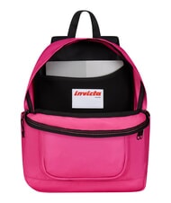 INVICTA NEW WAY Rucksack mit zwei F&auml;chern Himbeerrose - Rucks&auml;cke f&uuml;r Schule &amp; Freizeit - 5
