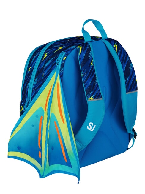 DRAGON GLIDE Rucksack mit zwei F&auml;chern orange - Rucks&auml;cke f&uuml;r Schule &amp; Freizeit