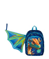 SJGANG DRAGON GLIDE Rucksack mit zwei F&auml;chern orange - Rucks&auml;cke f&uuml;r Schule &amp; Freizeit - 8