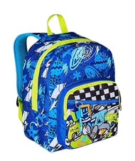 SJGANG SJ EVER SKATE BOY Rucksack mit zwei F&auml;chern KIEFERNNADEL - Rucks&auml;cke f&uuml;r Schule &amp; Freizeit - 2