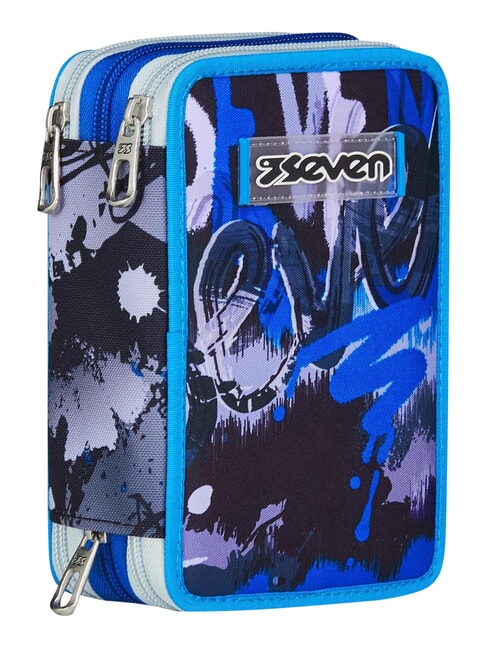 GET TOGETHER Federm&auml;ppchen mit 3 Rei&szlig;verschl&uuml;ssen Reflexblau - Etuis und Zubeh&ouml;r