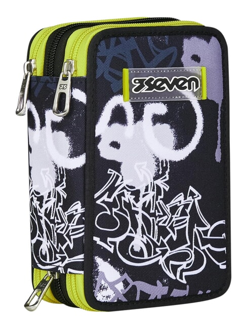 GET TOGETHER Federm&auml;ppchen mit 3 Rei&szlig;verschl&uuml;ssen Stahlgrau - Etuis und Zubeh&ouml;r