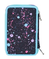 SEVEN GET TOGETHER Federm&auml;ppchen mit 3 Rei&szlig;verschl&uuml;ssen Schwarz - Etuis und Zubeh&ouml;r - 4