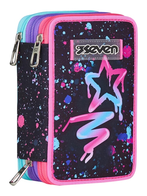 GET TOGETHER Federm&auml;ppchen mit 3 Rei&szlig;verschl&uuml;ssen Schwarz - Etuis und Zubeh&ouml;r