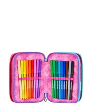 SEVEN GET TOGETHER Federm&auml;ppchen mit 3 Rei&szlig;verschl&uuml;ssen Schwarz - Etuis und Zubeh&ouml;r - 3