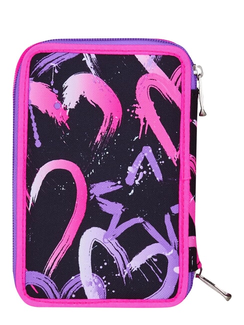 GET TOGETHER Federm&auml;ppchen mit 3 Rei&szlig;verschl&uuml;ssen rosa Erdbeere - Etuis und Zubeh&ouml;r