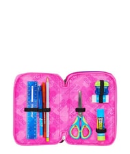 SEVEN GET TOGETHER Federm&auml;ppchen mit 3 Rei&szlig;verschl&uuml;ssen rosa Erdbeere - Etuis und Zubeh&ouml;r - 6