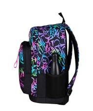 SEVEN LOVELY ELEMENTS Rucksack mit zwei F&auml;chern fuchsiafluo - Rucks&auml;cke f&uuml;r Schule &amp; Freizeit - 5