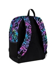 SEVEN LOVELY ELEMENTS Rucksack mit zwei F&auml;chern fuchsiafluo - Rucks&auml;cke f&uuml;r Schule &amp; Freizeit - 6