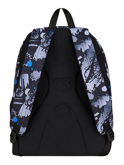 HUE E WRITES Rucksack mit zwei F&auml;chern Reflexblau - Rucks&auml;cke f&uuml;r Schule &amp; Freizeit
