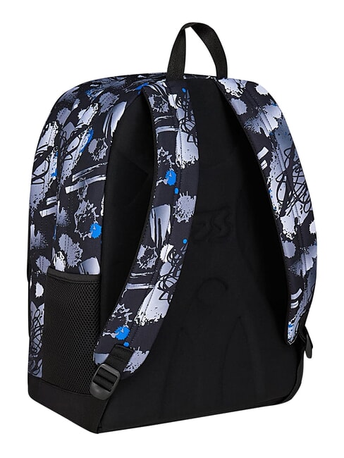 HUE E WRITES Rucksack mit zwei F&auml;chern Reflexblau - Rucks&auml;cke f&uuml;r Schule &amp; Freizeit
