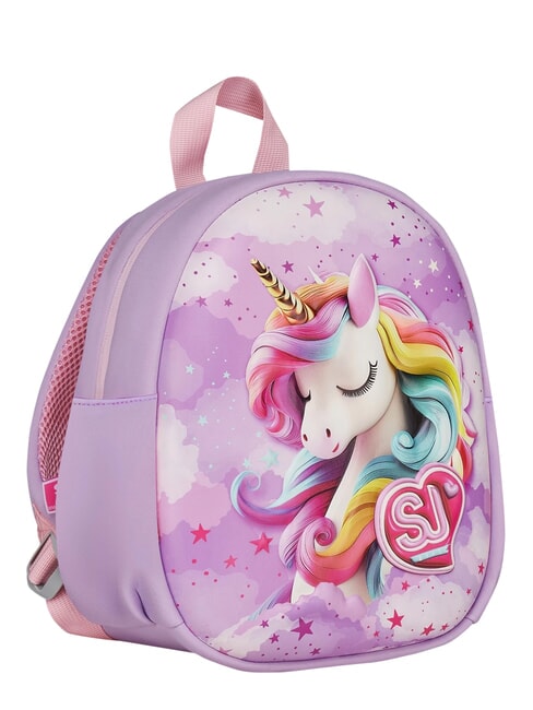 FANCY ANIMALS Kleiner Rucksack mit Seitentasche violett - Rucks&auml;cke f&uuml;r Schule &amp; Freizeit