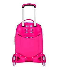 SJGANG PLUSHY RABBIT 3-r&auml;driger Trolley-Rucksack, abnehmbar rosa Puppe - Rucks&auml;cke mit Trolleyfunktion - 8