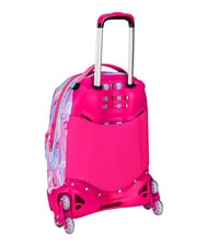 SJGANG PLUSHY RABBIT 3-r&auml;driger Trolley-Rucksack, abnehmbar rosa Puppe - Rucks&auml;cke mit Trolleyfunktion - 10