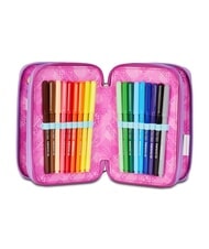 SEVEN GLOOMY HEART Federm&auml;ppchen mit 3 Rei&szlig;verschl&uuml;ssen blautief - Etuis und Zubeh&ouml;r - 2