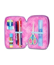 SEVEN GLOOMY HEART Federm&auml;ppchen mit 3 Rei&szlig;verschl&uuml;ssen blautief - Etuis und Zubeh&ouml;r - 3