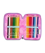 SEVEN GLOOMY HEART Federm&auml;ppchen mit 3 Rei&szlig;verschl&uuml;ssen blautief - Etuis und Zubeh&ouml;r - 4