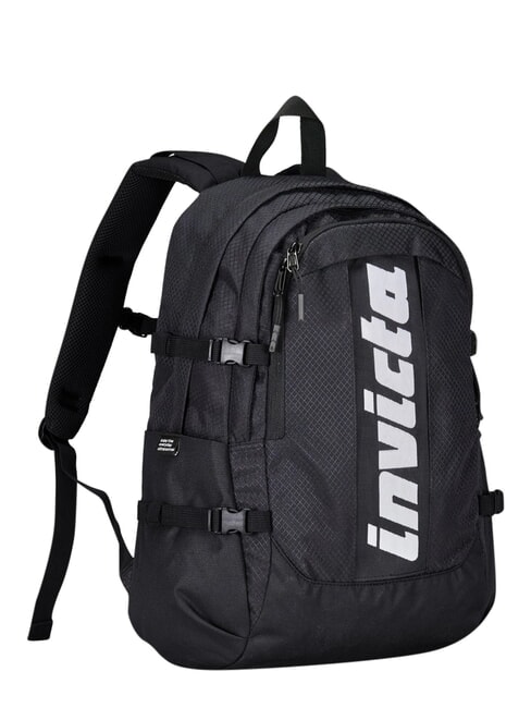 INVICT-ACT PLUS FIBRA OTTICA 14" Laptop-Rucksack Schwarz - Rucks&auml;cke f&uuml;r Schule &amp; Freizeit