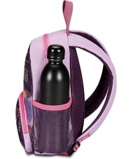 WISH ASILO Kleiner Rucksack mit Netzseiten VIOLETT - Rucks&auml;cke f&uuml;r Schule &amp; Freizeit - 4