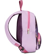 WISH ASILO Kleiner Rucksack mit Netzseiten VIOLETT - Rucks&auml;cke f&uuml;r Schule &amp; Freizeit - 2